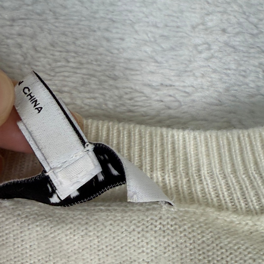 Reiss Reina Cashmere Colorblock Crewneck Sweater - Picture 7 of 10